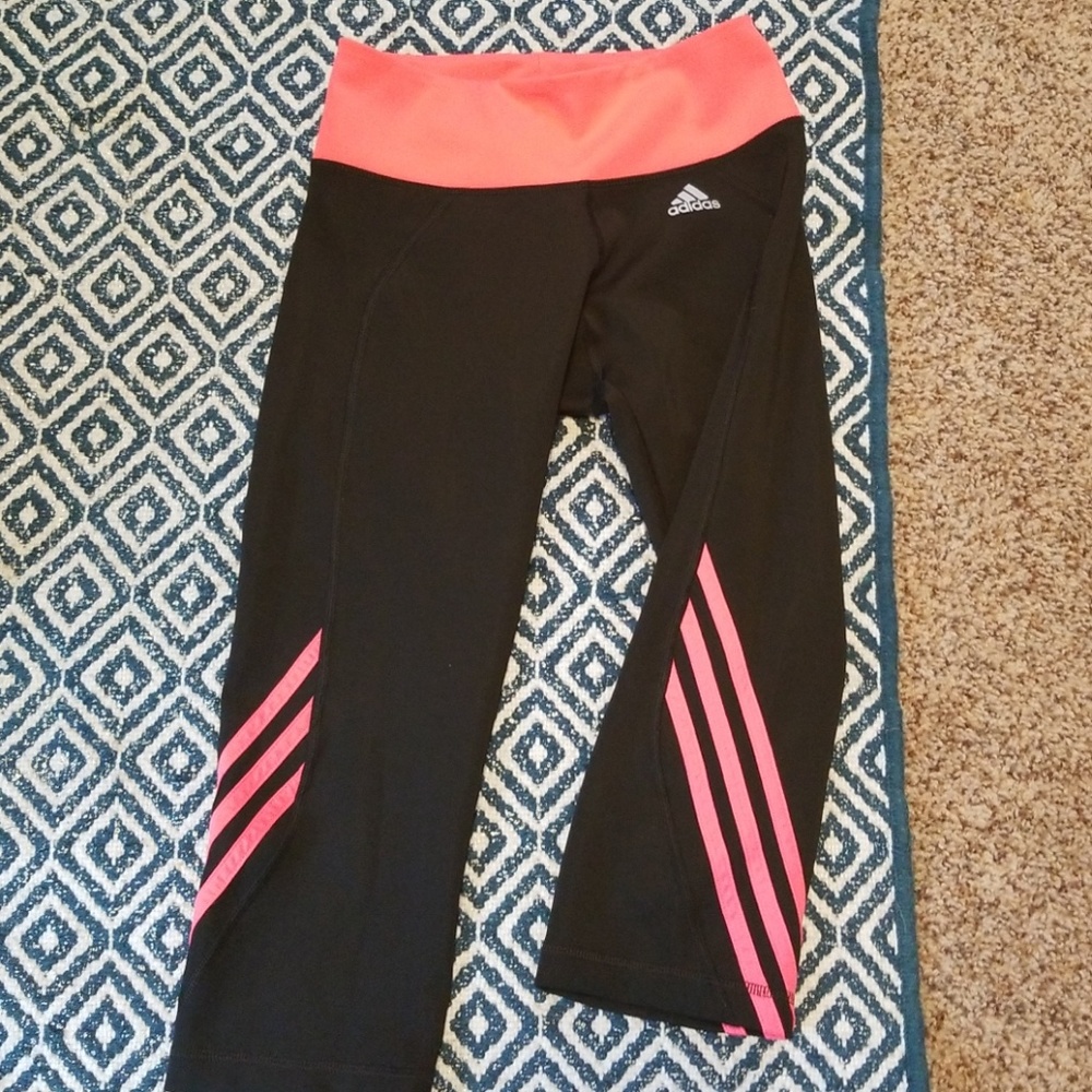 Adidas athletic crops